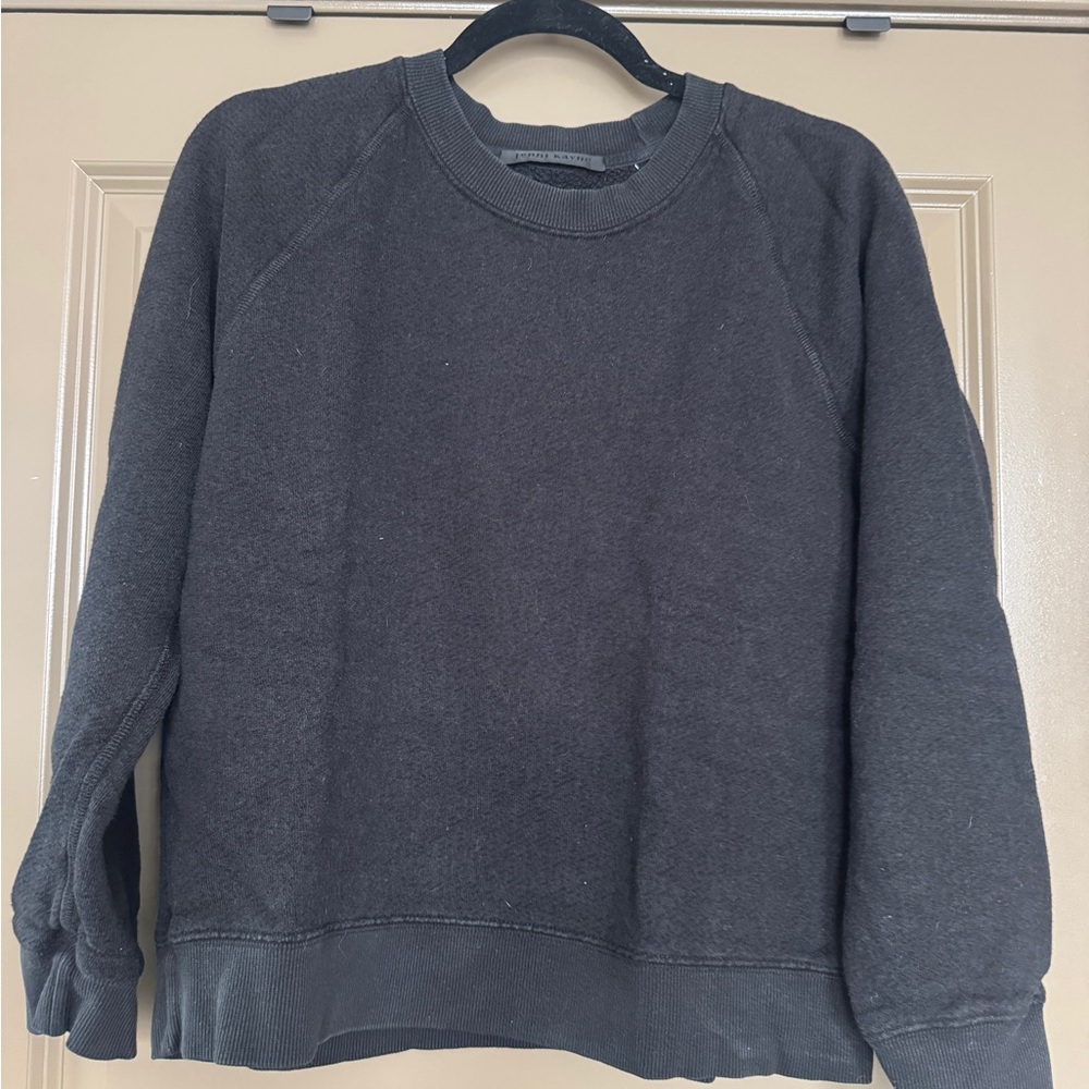 Jenni Kayne Charcoal Crewneck Sweater